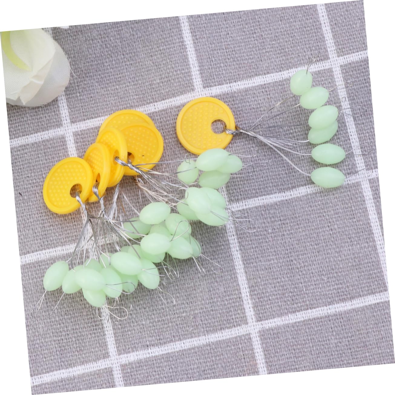 Balacoo Night Luminous Fishing Buoy Medium Space Bean for Night Fishing Durable and Robust Design for Line Use