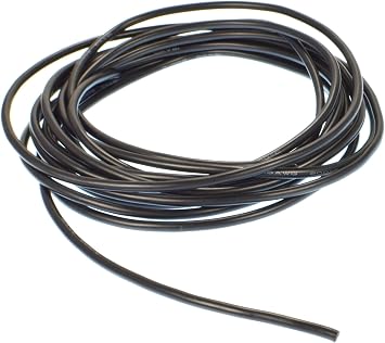 10 Black 18 Gauge Super Flexible High Strand Battery/Motor Silicone Insulated Copper Wire #1171