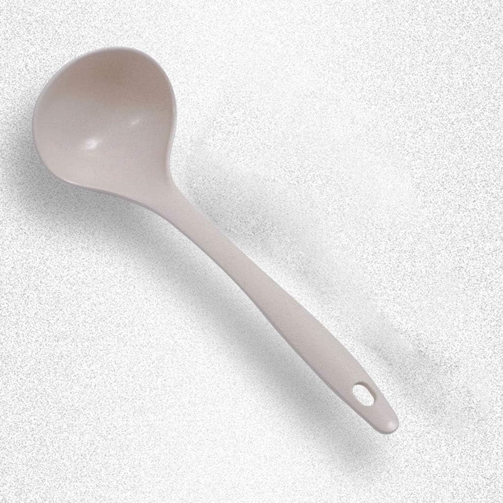 Dessert Spoons Mini Household Long Handle Large and Small Soup Spoon Porridge to Drink Soup Kitchen Non-Stick Pan Spoon Spoons (Color : 4 Pack, Size : S Size) (6 Pack M Size)