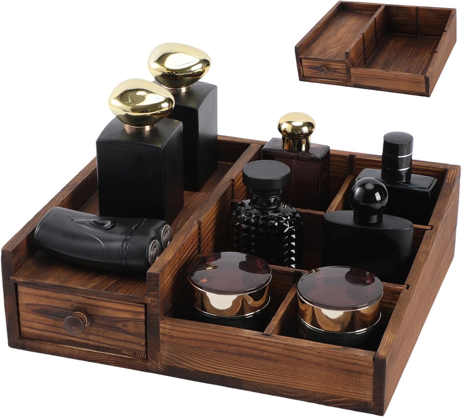 Cologne Organizer For Men,Perfume Organizer,Bathroom Organizers,Coffee Station Organizer,Shelf For Bathroom Counter,Counter Storage,Perfume Stand,Cologne Stand,Organizers for Vanity,Mens Gifts