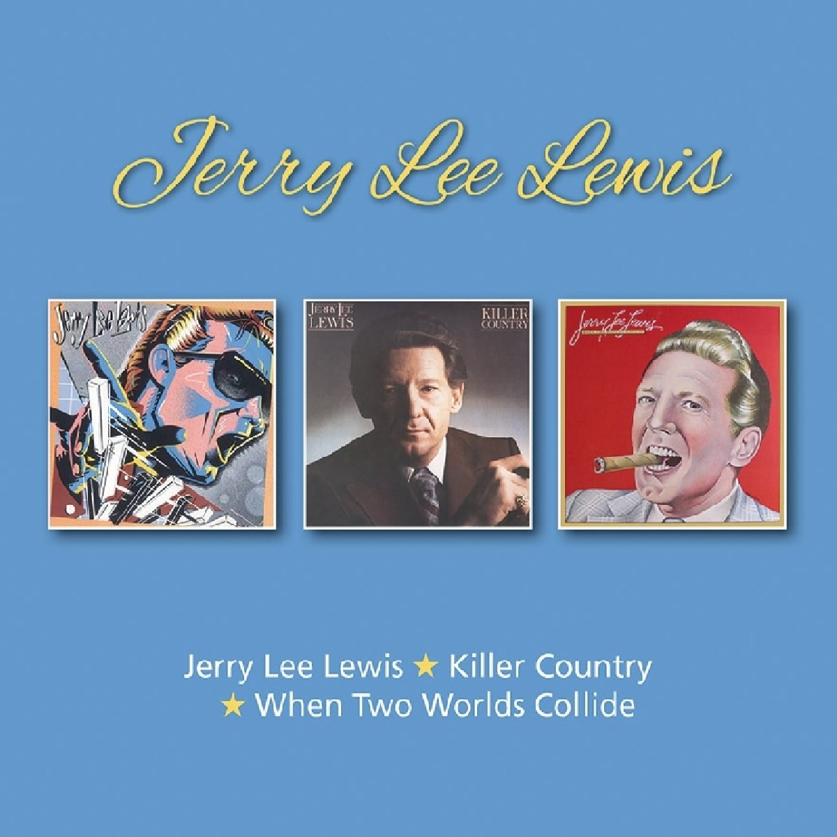 JERRY LEE LEWIS.     Jerry Lee Lewis / When Two Worlds Collide / Killer Country