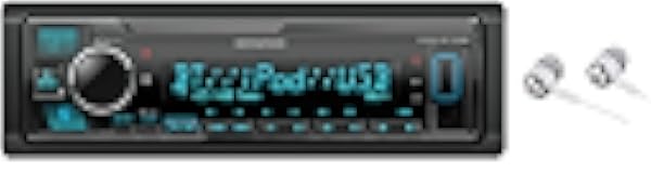 Kenwood Bluetooth USB MP3 WMA AM/FM Digital Media Player Dual Phone Connection Pandora Car Stereo Receiver/Free Alphasonik Earbuds
