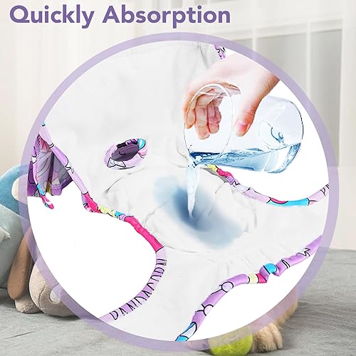 Miniatura 6 de XPCARE Pañales lavables para perras (paquete de 4)  Pañales reutilizables para perras con broches ajustables, pañales de alta absorción a prueba de