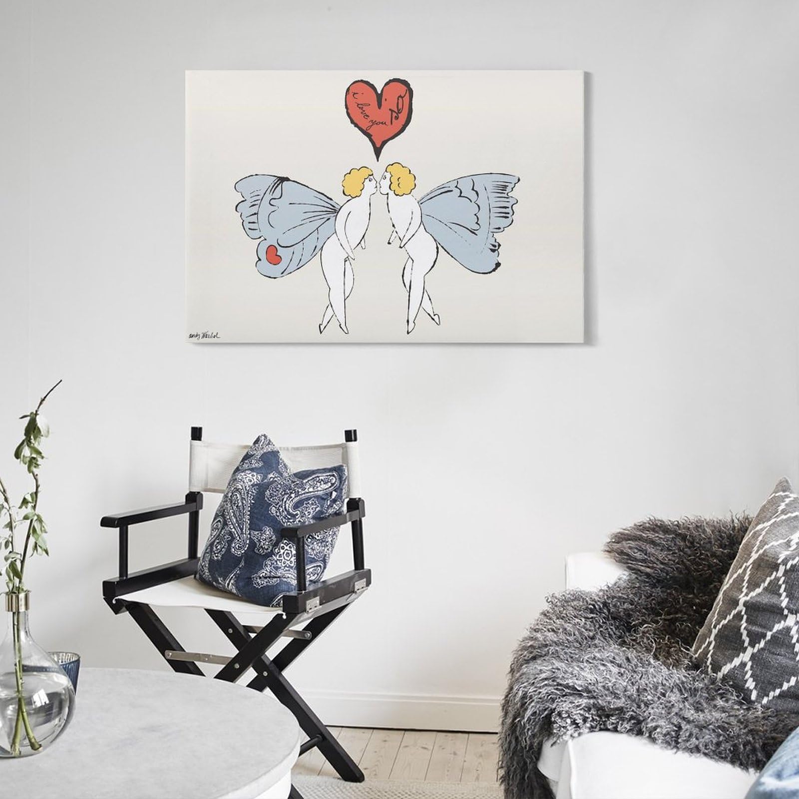 Amazon.co.jp: アンディ ウォーホル I Love You So 絵画 アート