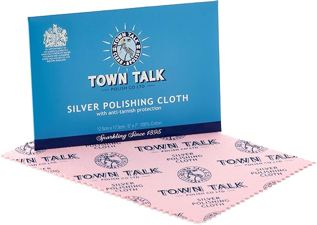 Town Talk Silver Polishing Cloth 12 x 17 cm