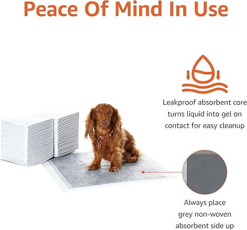 Vista 4 de Yaxa Basics - Paneles protectores para orina de cachorros y perros, con diseño de 5 capas a prueba de fugas y superficie de secado rápido