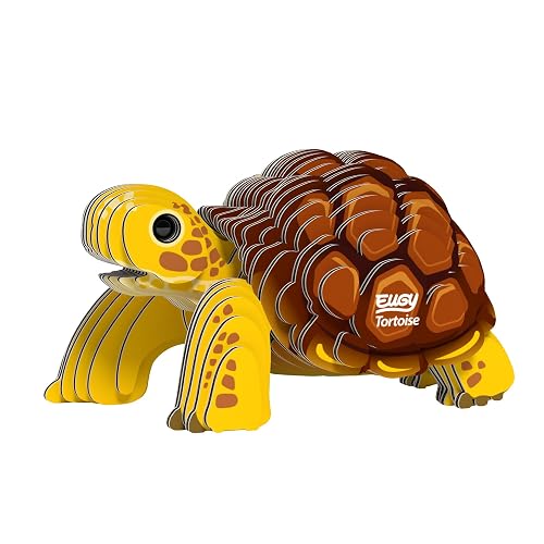 EUGY 104 Tortuga. Eco-Friendly 3D Paper Puzzle