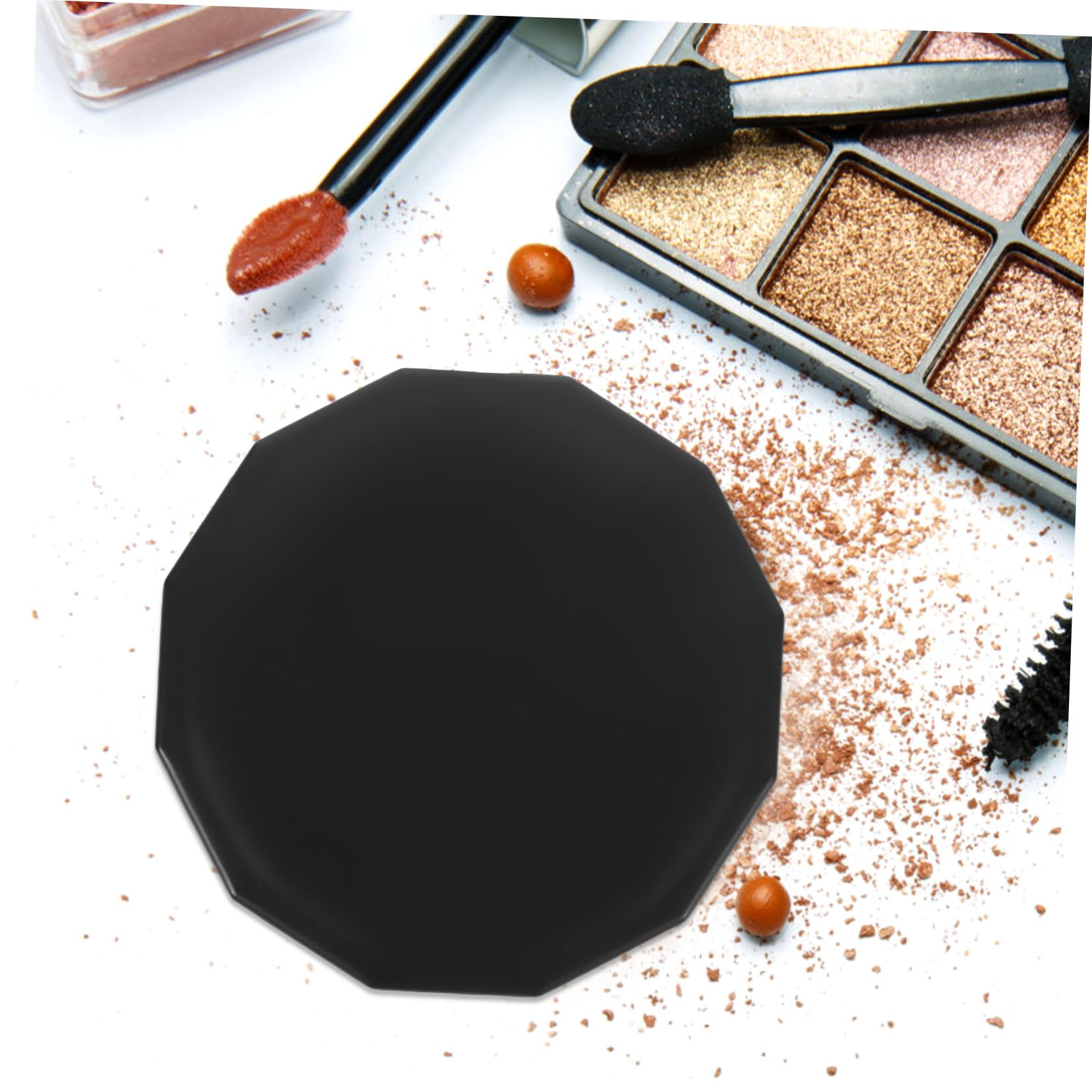 PACKOVE 3 Stück Faltbarer Kosmetikspiegel Taschenspiegel Doppelseitiger Make Up Spiegel Kompakter Tragbarer Spiegel mit Facher Vergrößerung für Reisen und Unterwegs