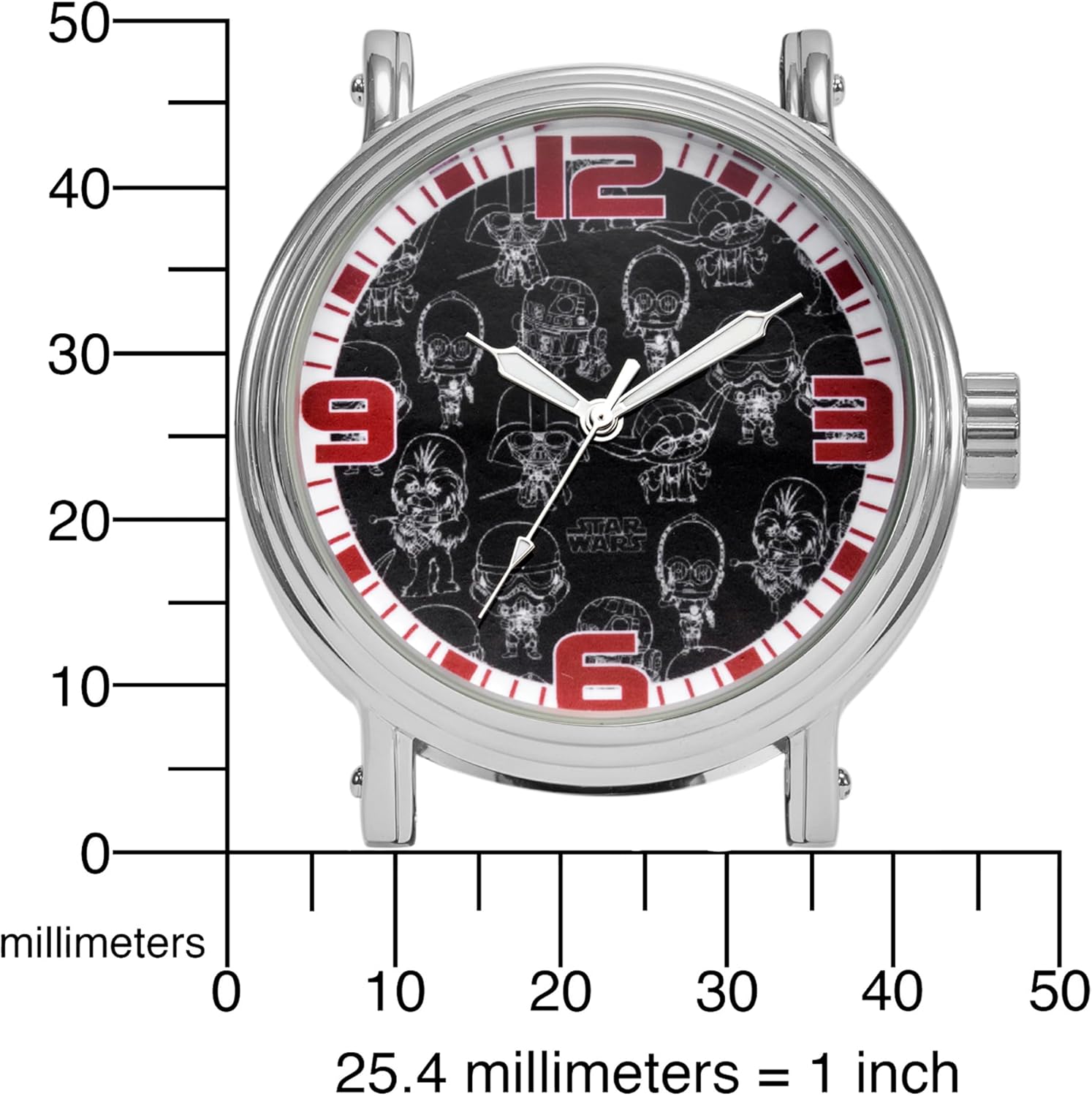 STAR WARS Adult Watch, Vintage Analog Quartz Watch