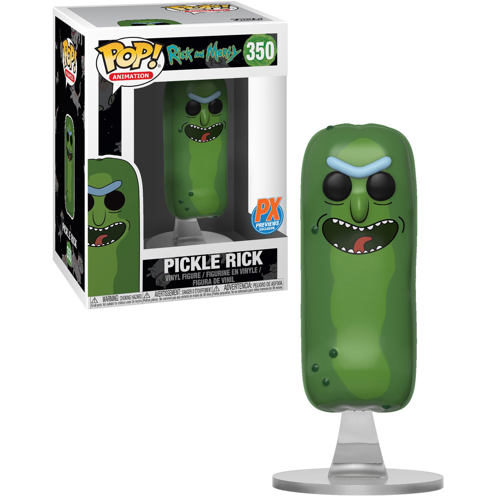 【新品】Funko pop PX Pickle Rick フィギュア 4体セット Funko Pickle Rick [No Limbs] (PX Exclusive): Rick & Morty x POP