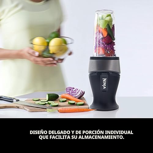 Miniatura 4 de Ninja - Licuadora personal para batidos, licuados, preparación de alimentos y licuar alimentos congelados, con base de 700 vatios y (2) tazas de 16