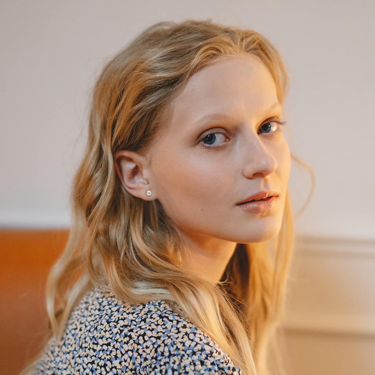 Pearl Earrings for Women 18K Gold Plated Handpicked AAAA Freshwater Cultured Pearls Stud Hypoallergenic Wedding Earrings Jewelry Gift for Her - Image 7