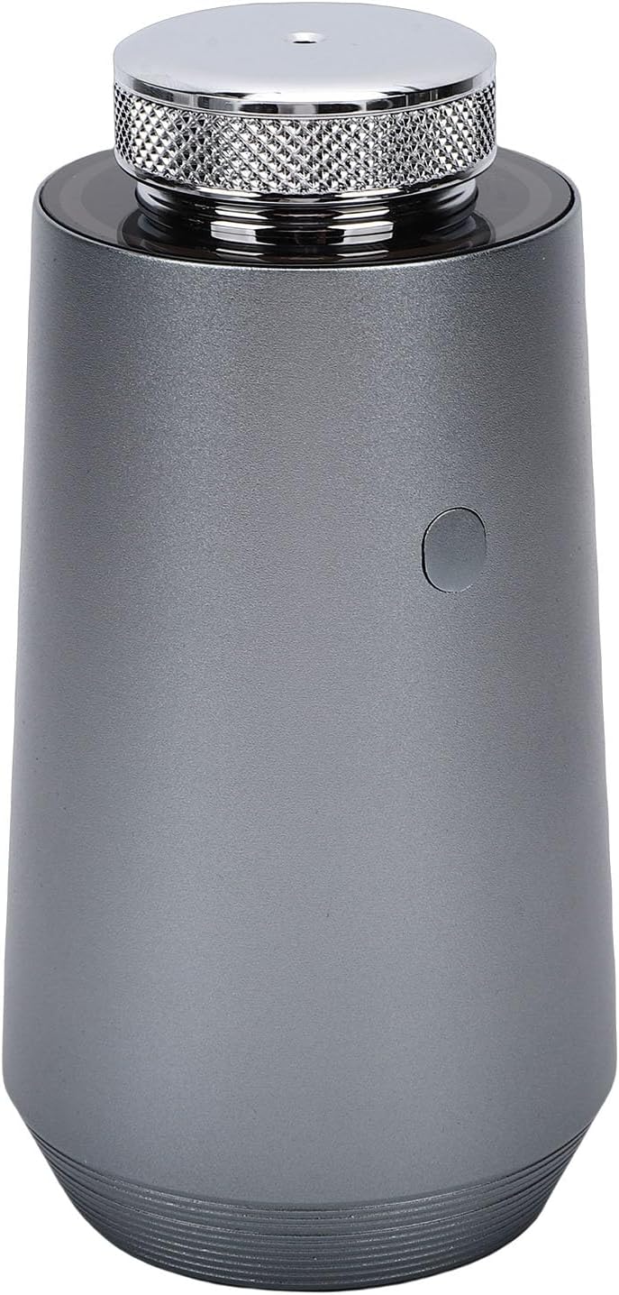 ANGGREK Car Essential Oil Diffuser, Aluminum Alloy Waterless Aromatherapy Machine with App, 15ml Capacity for Car, Bedroom, Office Use