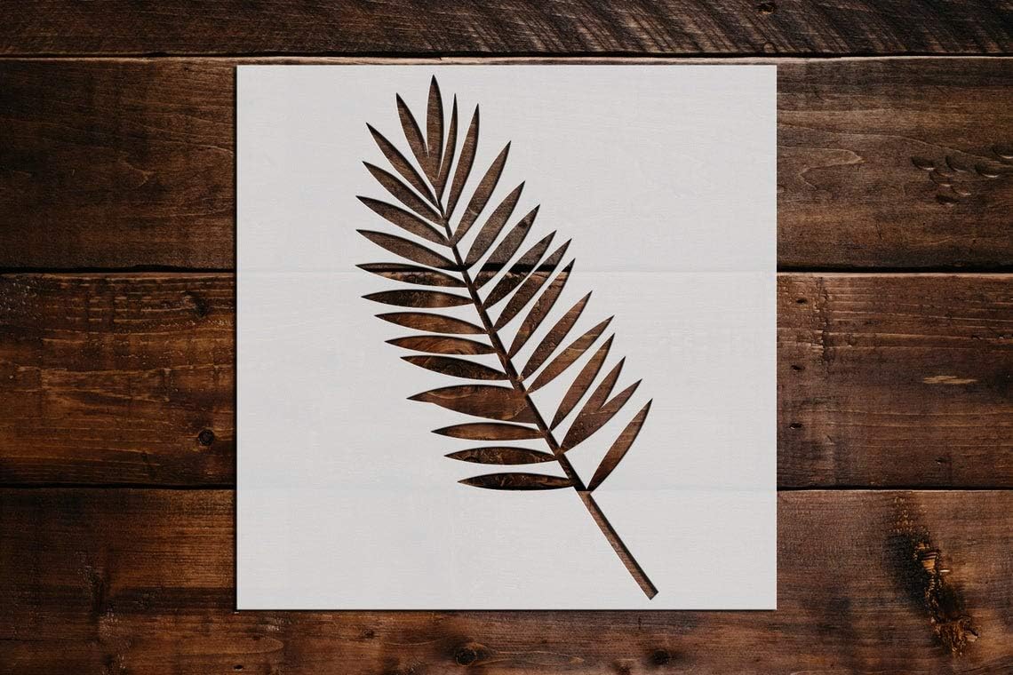 Leaf Stencil DIY Reusable Craft and Painting Wall Stencils - 94 (6x6)