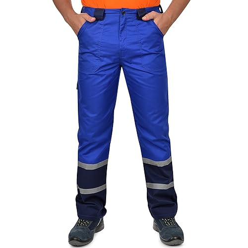 BWOLF Char - Pantaloni da lavoro da uomo classici con