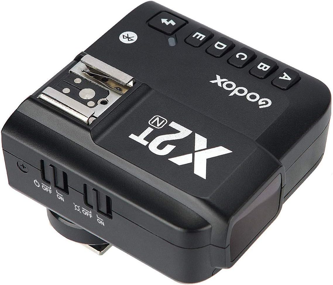 Get Discount 70% Price Godox X2T-N TTL Wireless Flash Trigger for Nikon, 1/8000s HSS, Built-in Bluetooth, Separate Group Backlit Buttons, TCM Function, Designed with Quick-Release Hotshoe Lock, AF Assist Button. Flash Sale Godox X2T-N TTL Wireless Flash Trigger for Nikon, 1/8000s HSS, Built-in Bluetooth, Separate Group Backlit Buttons, TCM Function, Designed with Quick-Release Hotshoe Lock, AF Assist Button.