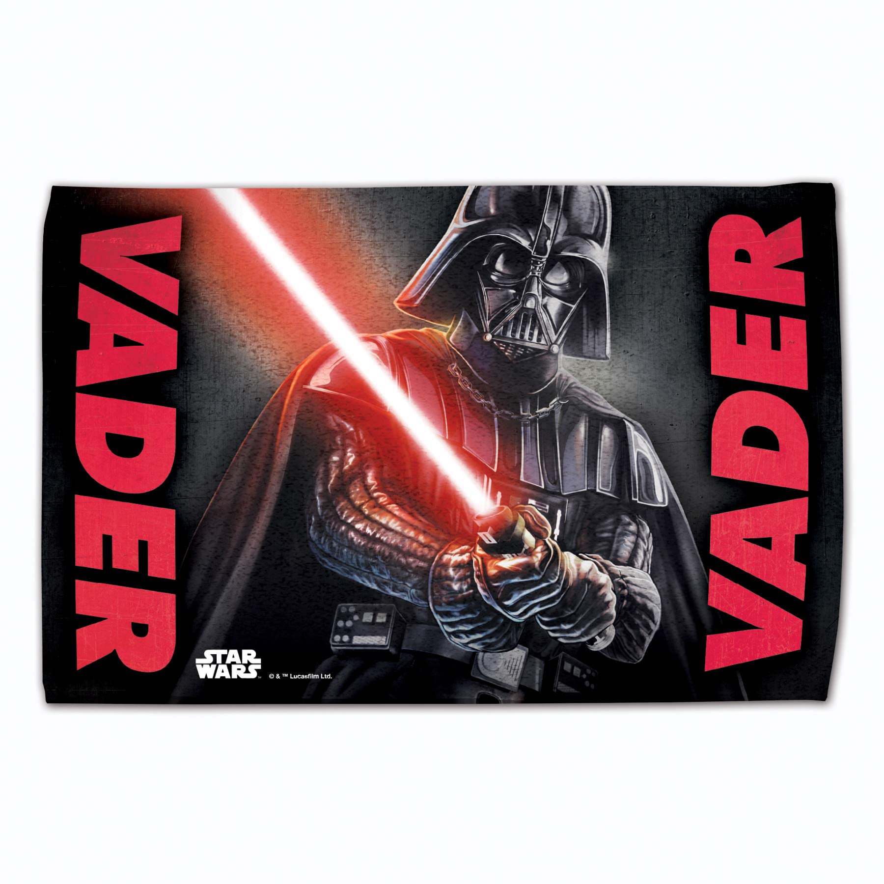 - Asciugamano da golf originale con licenza 60 x 40 cm di Star Wars © (Darth Vader).