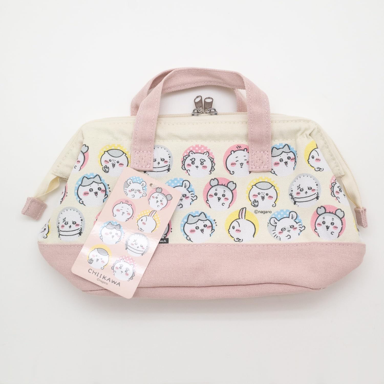 OSK TB-18 Lunch Bag, Clasp Type, Cold Retention, Chihuawa, Tote Bag, Insulated Bag