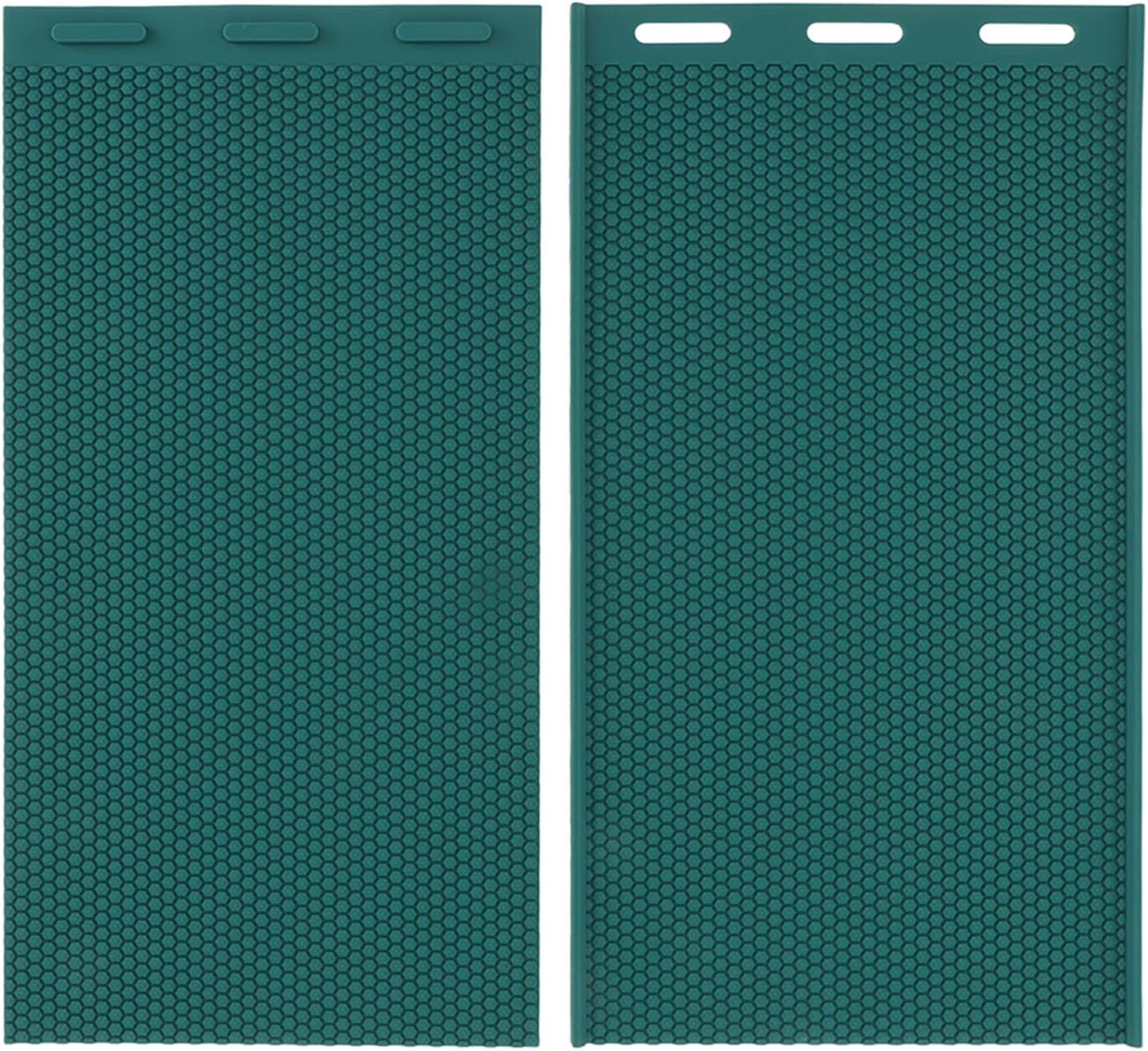 2Pcs Large Sheet Set, DIY Beeswax Press Mold, Lightweight Silicone Material, Easy to and Carry, Exquisite Craftsmanship, Ideal for Bee Farm or Home Factory Use