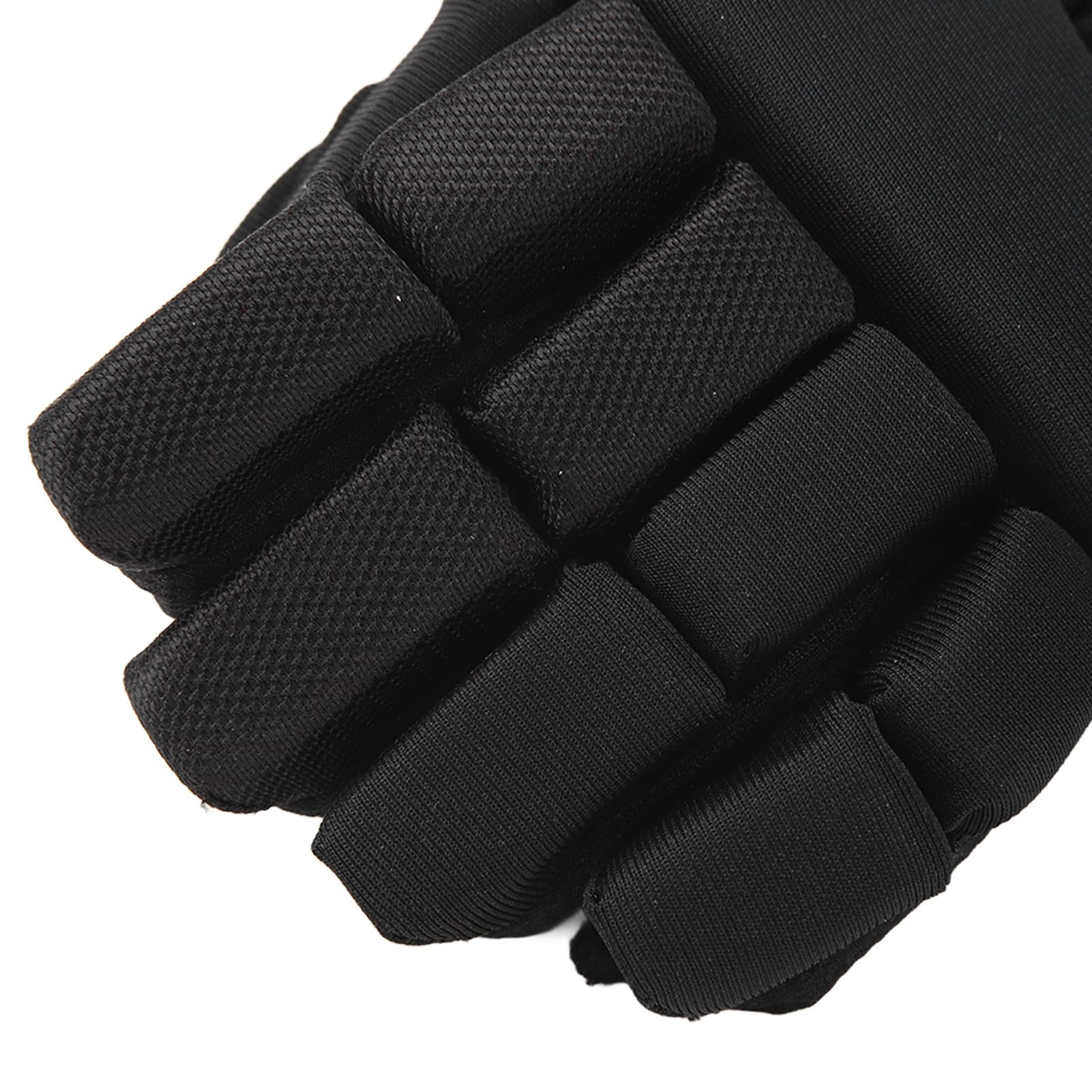 Lot de 2 gants de protection pour joueur de hockey avec rembourrage supplémentaire pour hockey sur glace et rouleau en nylon