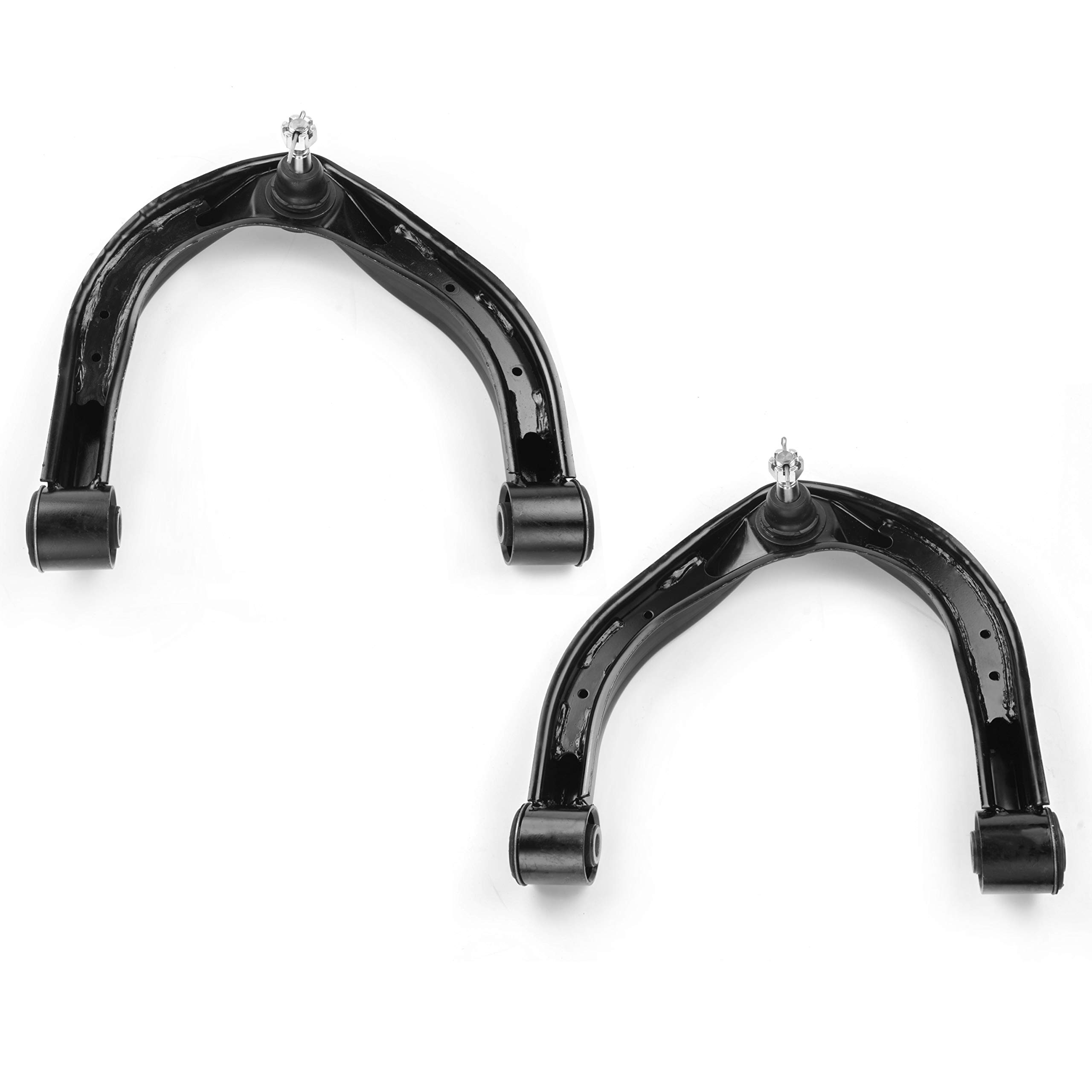 Photo 1 of ADIGARAUTO K620649 K620650 2PCS Front Upper Control Arm Ball Joint Assembly Compatible with 2004 2005 2006 2007 2008 2009 2010 Infiniti QX56, 2004-2014 Nissan Titan