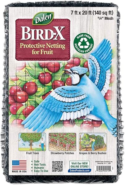 Dalen 7x20ft Bird X Protective Mesh Netting