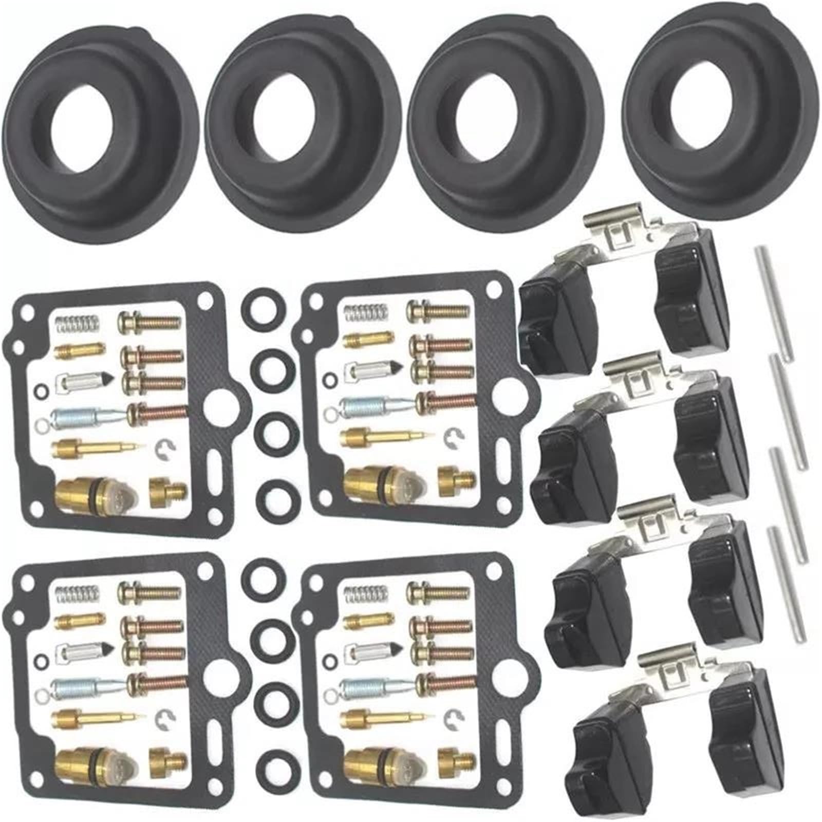 Kit guarnizioni Membrana Kit di Riparazione Carburatore per Motociclette Ricostruzione Galleggiante A Membrana per Y&amaha XJ700 1985-1986 per Maxim X XJ 700