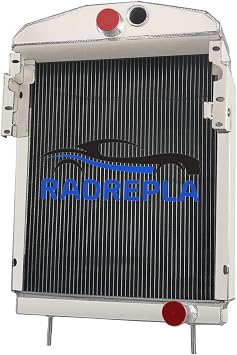 3 Row Aluminum Radiator Compatible with Farmall International M MD Super 351798R92 352629R92 Radiador Tractor Radiators