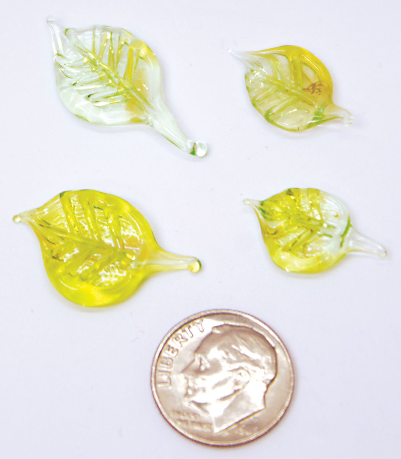 Tree Fence Moon Birds 2 pcs 4 Inch Black Fused Glass Decals