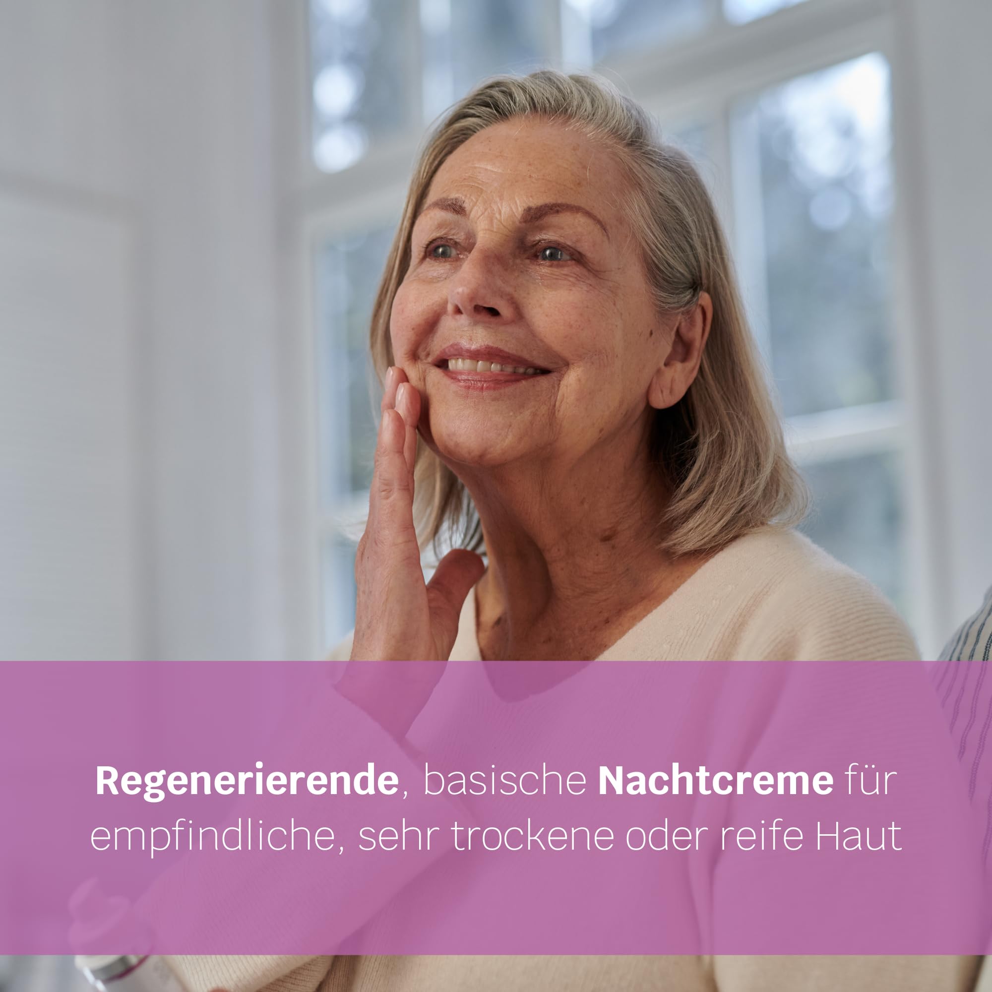 SIRIDERMA Ultimativ Nachtcreme | Basische Anti-Aging Gesichtscreme | Hyaluron und 8 Pflanzenöle | Vegan (ohne Parfum, 50 ml)