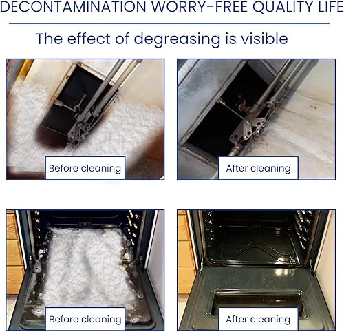 Miniatura 4 de Spray limpiador multiusos japonés, limpiador de espuma de cocina, removedor de manchas de aceite multifuncional grasa limpia (5 unidades)