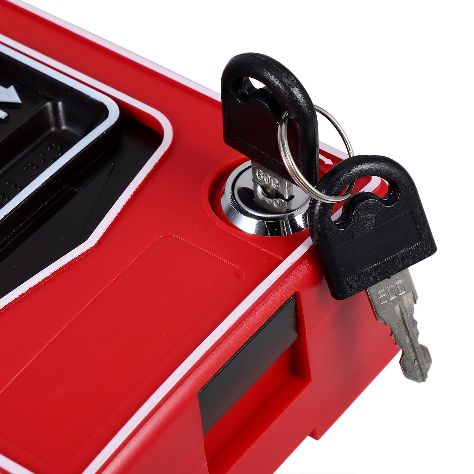 STOBAZA Punto di Chiamata Antincendio Manuale Rosso con Interruttore di Allarme Resettable in Plastico per Emergenze Rapide in Ambienti Domestici e Commerciali