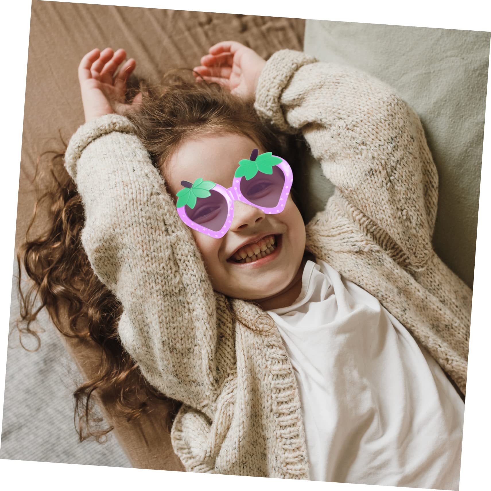 minkissy 8 Pares Gafas de Sol para Niñas con Diseño de y Divertidos para Bebés y Accesorio Único y Seguro para Fiestas y
