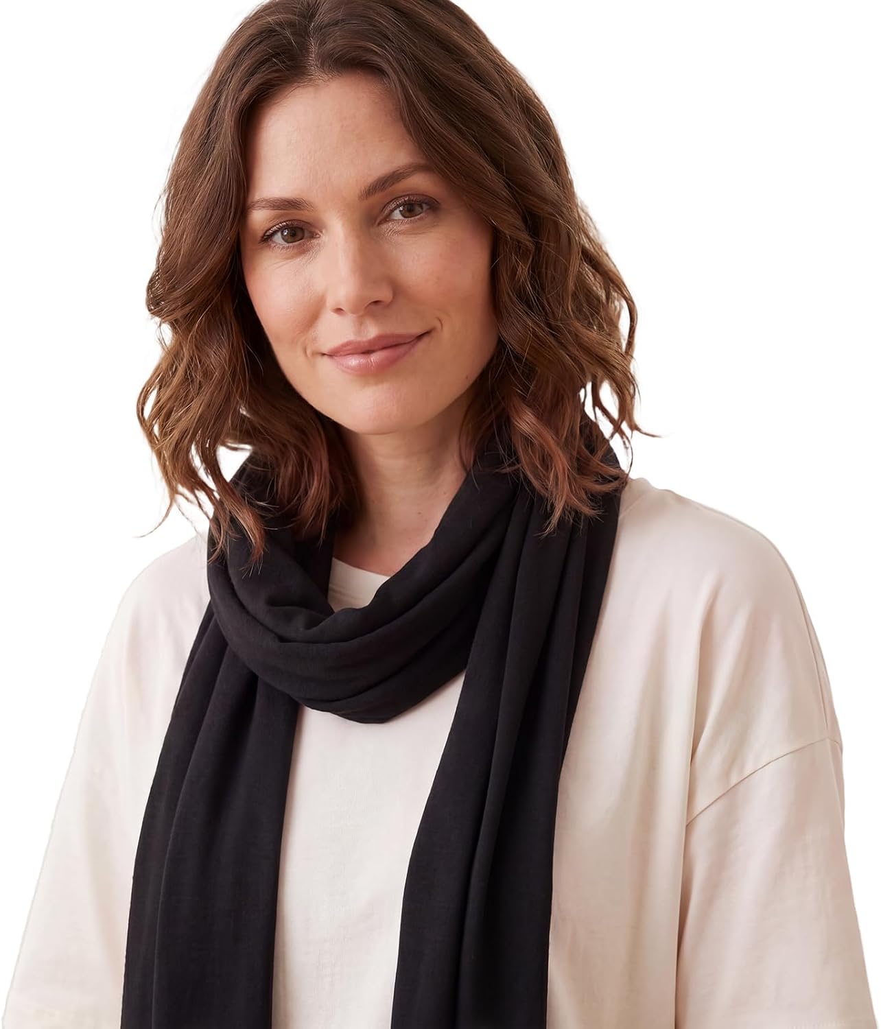 Kaiphy Lightweight Scarf for Women Kids, Soft Breathable Lenzing Modal, for AC Room Outdoor Travel, Sensitive Skin Scarf