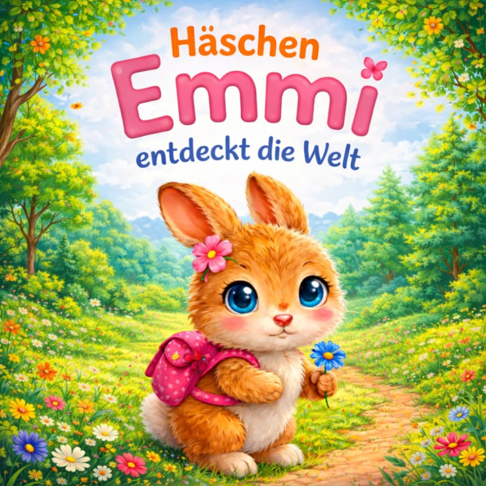 Häschen Emmi entdeckt die Welt: Eine liebevolle Geschichte über Neugier und erste Abenteuer für Kinder ab 18 Monaten