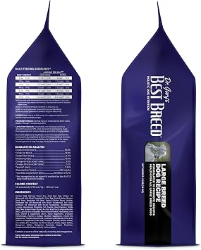Best Breed Large Breed Dog Diet Made in USA [Natural Dry Dog Food] - 4lbs.