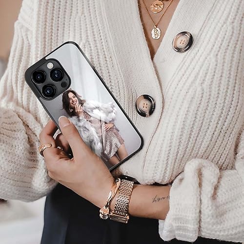 Miniatura 7 de Eomnniofoy Fundas de teléfono personalizables de regalo para parejas y amigos a juego iPhone 11 12 13 14 Pro Max Plus Mini Xr Xs Samsung Note 7 8 9