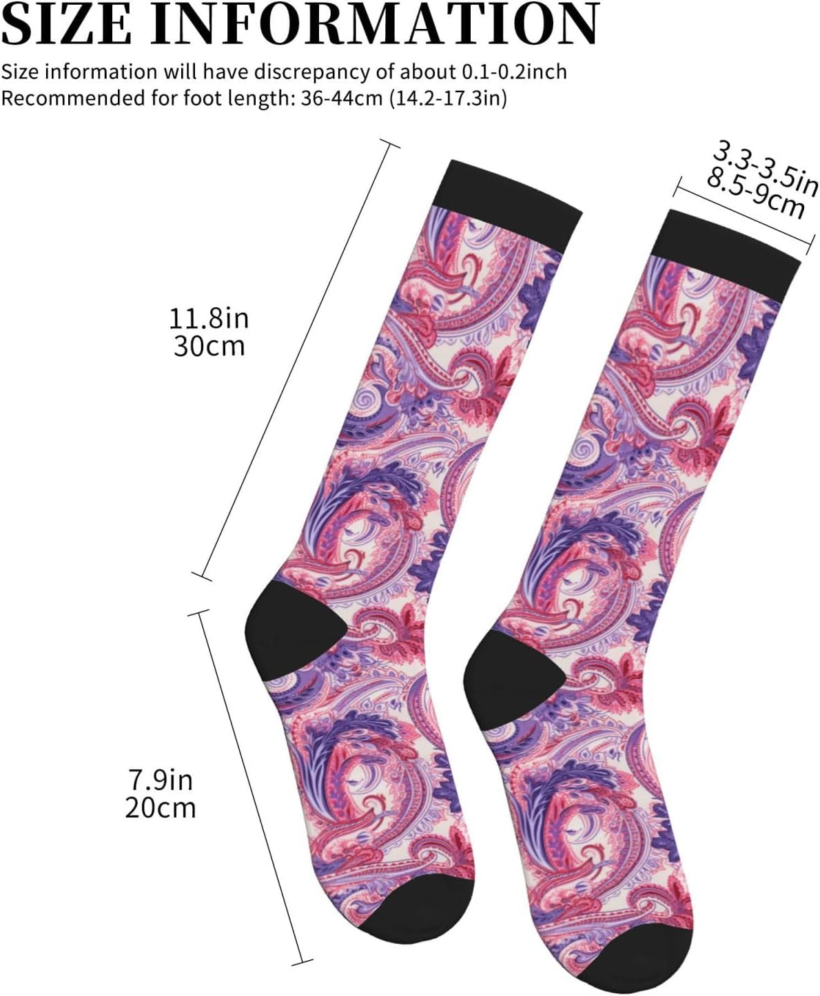 Avocado Compression Socks Women Men Knee High Stock for Running Work Support Nurses Travel - Image 5