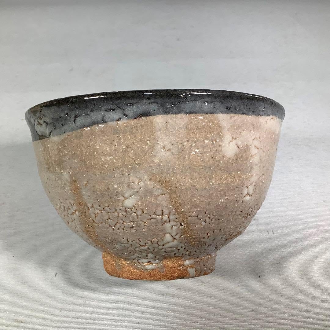 抹茶茶碗、輝石茶碗、石彫茶碗、倉田辰彦作、本製
