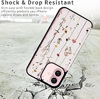 Vista 300 de UEEBAI Funda tipo cartera para iPhone 15 Pro Max con tarjetero, cubierta de cuero PU con soporte, bloqueo RFID, doble cierre magnético, relieve