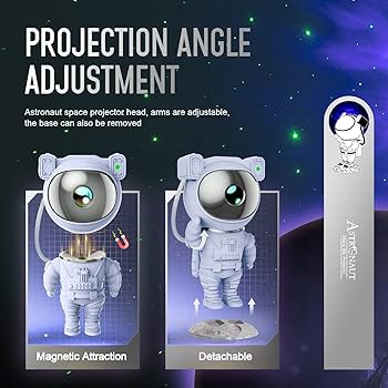ASTRO STAR LIGHT ムンビン Amazon.com: Astronaut Galaxy Projector Night Light - Star