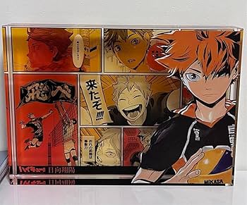 ハイキュー!! 日向翔陽 バースデー　アクリルブロック 61jblQYtD2L.jpg_BO30,255,255,