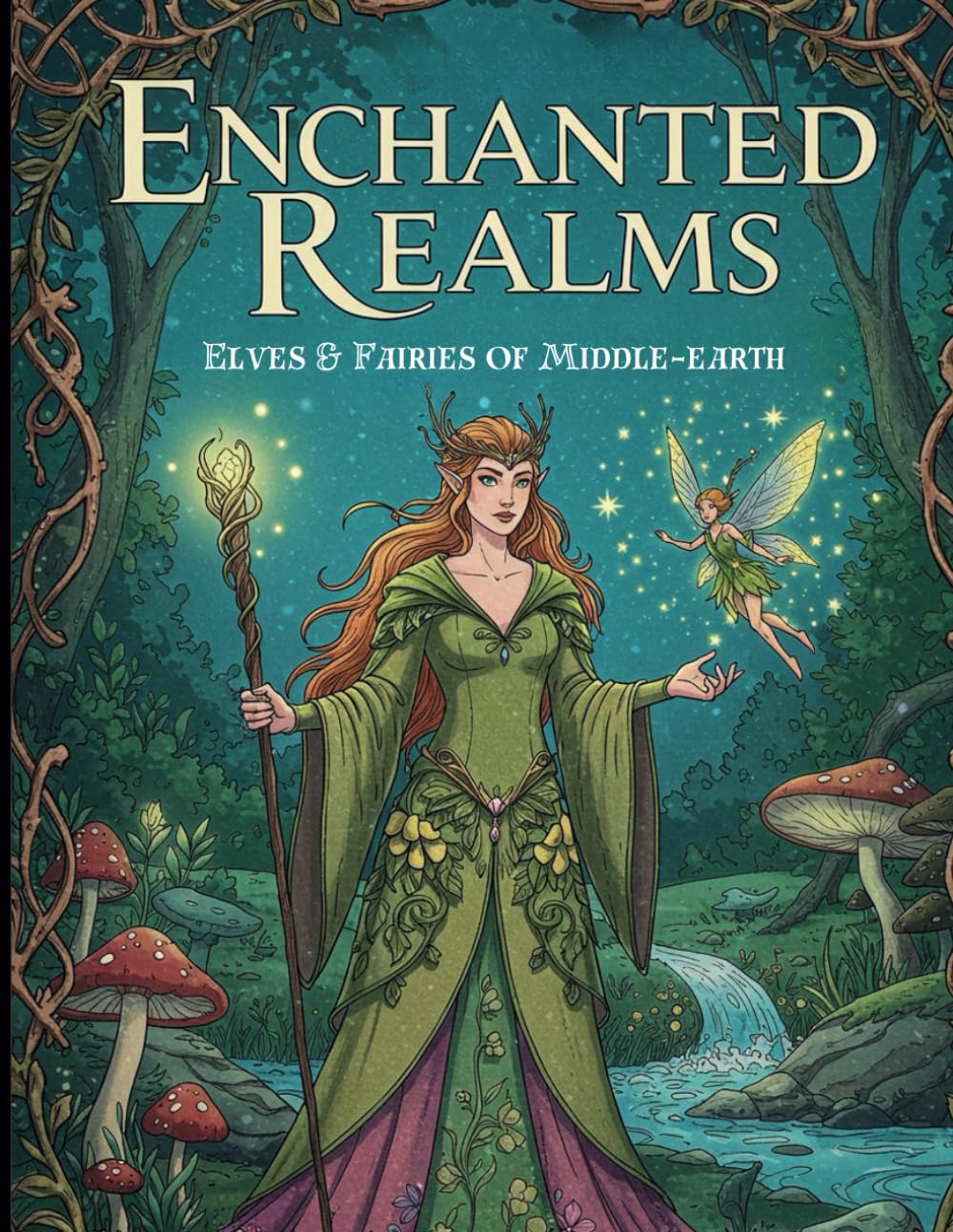 Enchanted Realms: Elves & Fairies of Middle-earth: Bold Elves, Mischievous Fairies, and Forgotten Magic