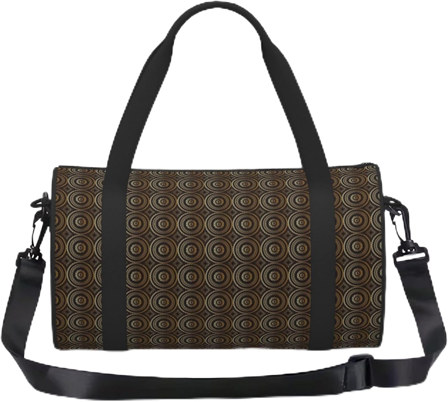 Mandala Print Sports Tote Bag Lightweight Water-Resistant Gym Backpack Travel Supplies
