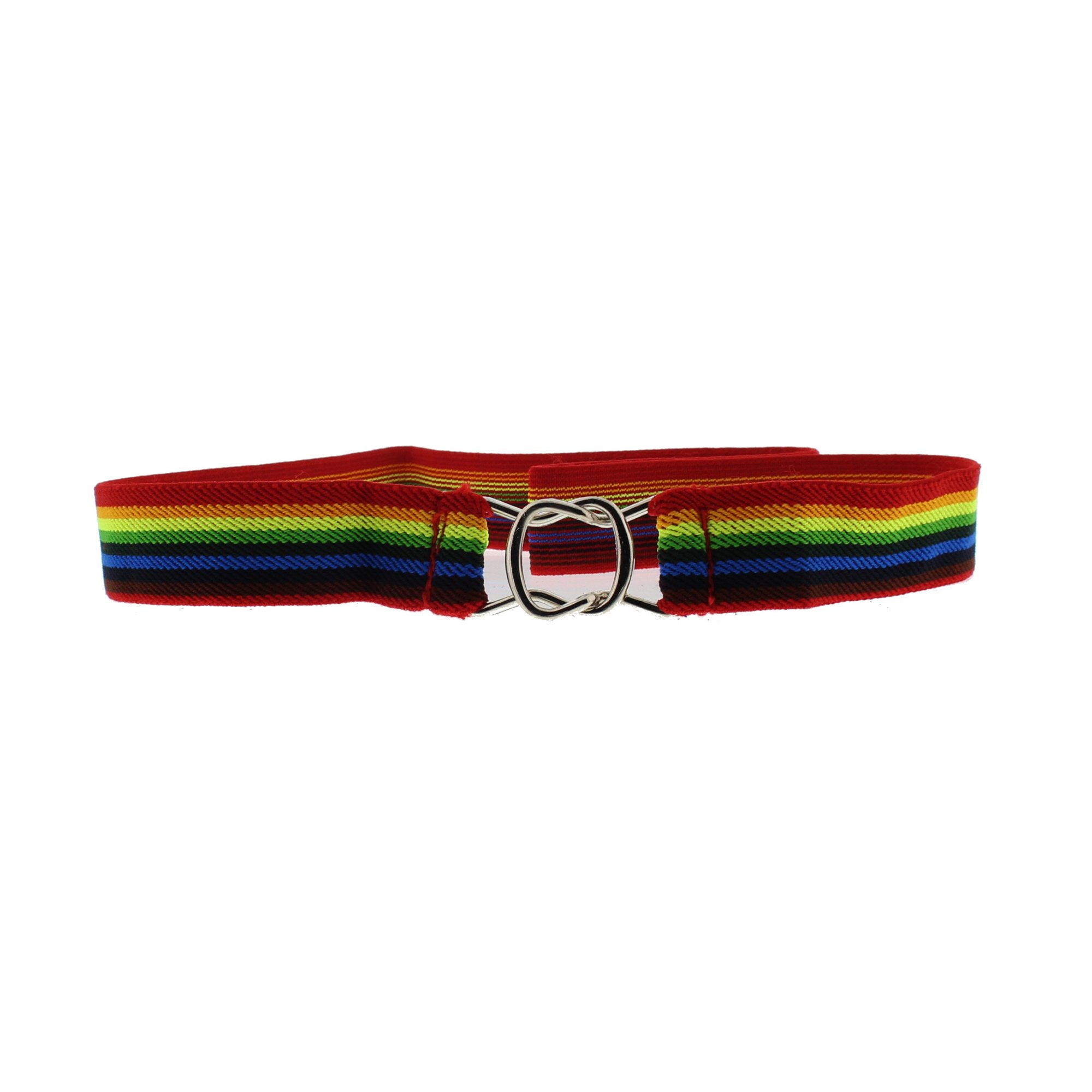 Zac's Alter Ego Children's Rainbow Stripe Elasticated Belt