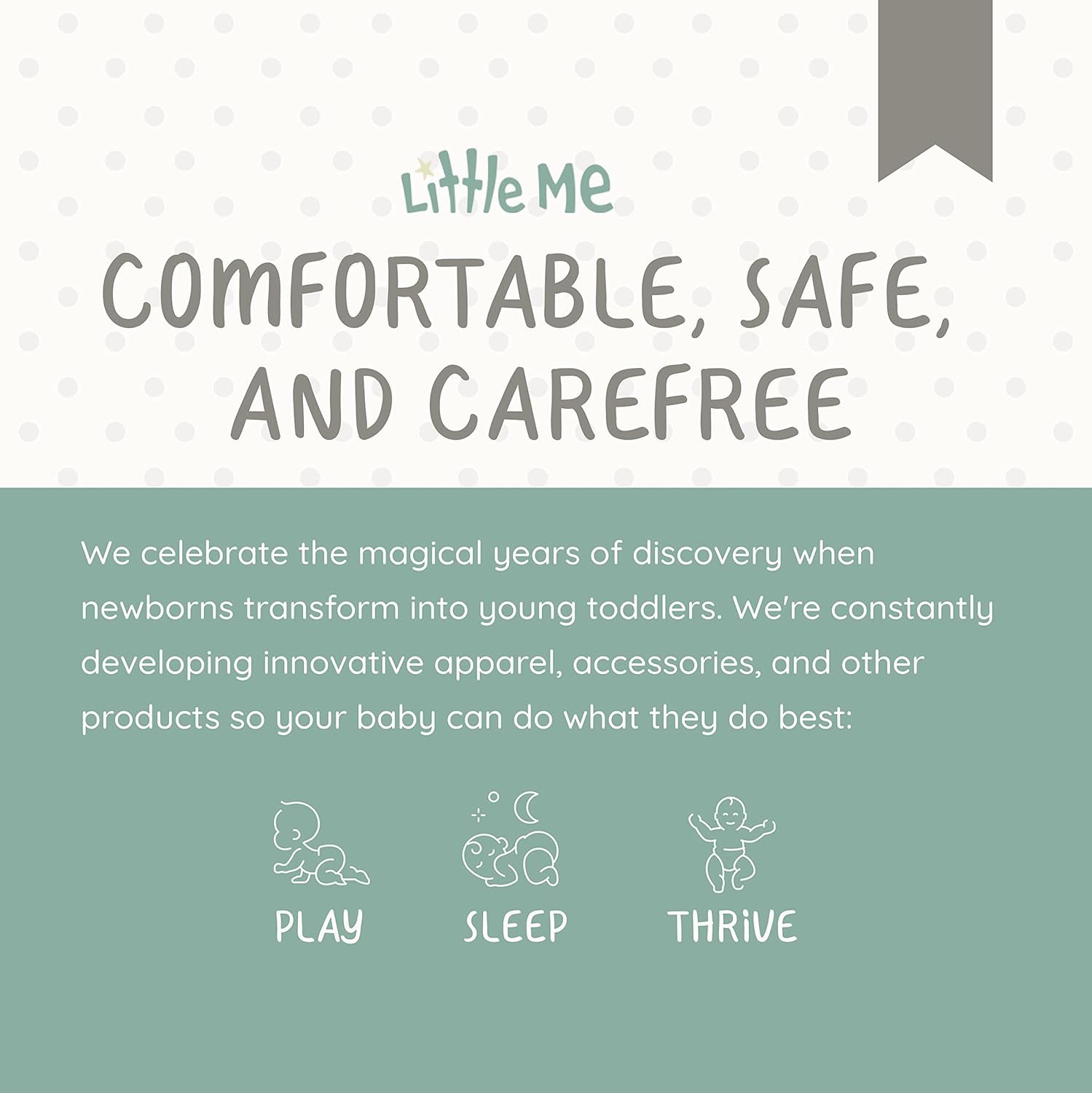 Miniatura 6 de Little Me 20-Pack Newborn Baby Infant & Toddler Unisex Socks, For Baby Girl or Boy, 0-12 & 12-24 Months, Assorted Size Pack