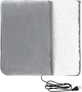 USB Electric Foot Warmer Rechargeable Foot Heating Pad Warmer Supplies for Outdoor Traveling Camp Portable Warmers USB Foot Warmer