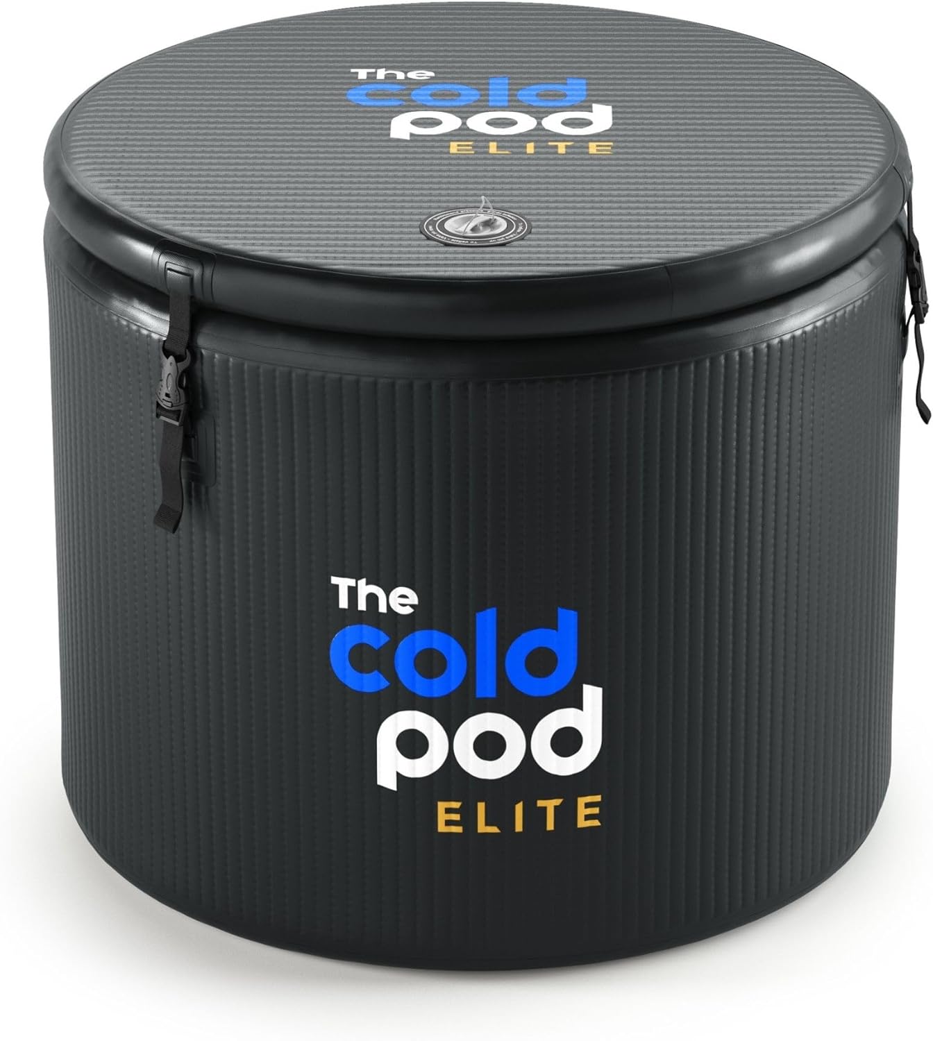 The Cold Pod Ice Bath Tub Elite Lite: XXL Cold Plunge Tub 155 Gallon with Rigid Lid for Athletes,Compatible with Cold Water Chiller,Easy Install and Portable Icy Plunge Tub with Carry Bag