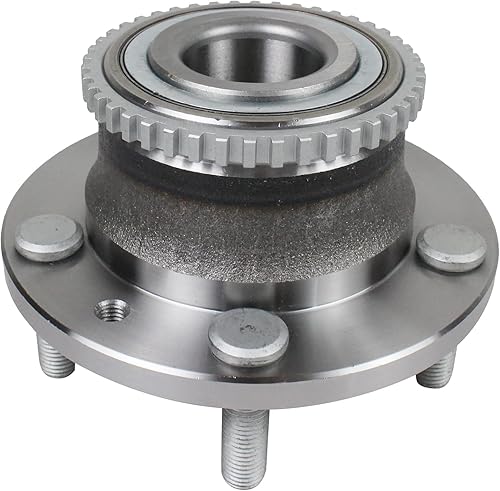 MACEL 512271 Rodamiento de rueda trasera FWD y conjunto de cubo compatible con Ford Fusion 2006-2012, Lincoln MKZ 2007-2012, Zephyr 2006, Mazda 6