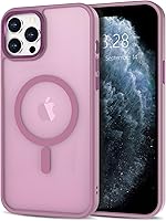 Vista 25 de Anuck - Funda magnética para iPhone 11 compatible con MagSafe, carcasa trasera mate translúcida dura, borde de TPU, delgada, resistente a impactos
